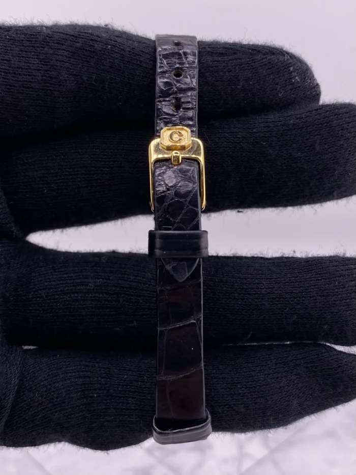 Chopard Happy Diamond Champagne Dial on Leather Ref 20/3957 - Image 4
