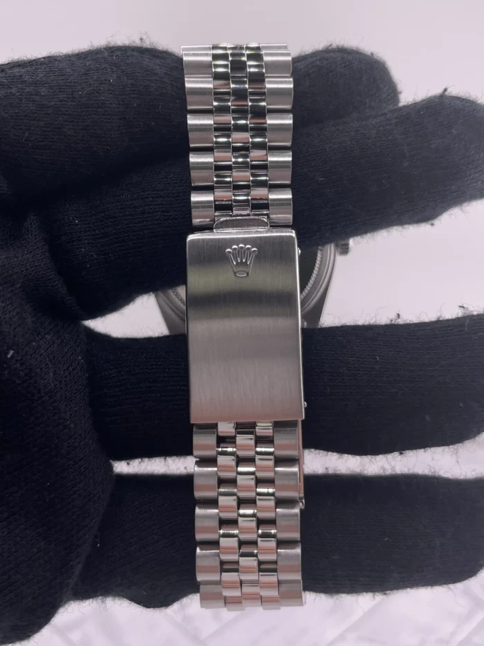 Rolex Datejust Silver Stick Dial on Jubilee Ref. 16030 - Image 4