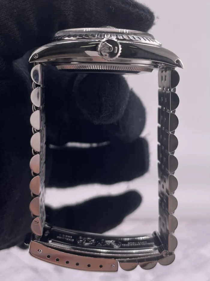 Rolex Datejust Silver Stick Dial on Jubilee Ref. 16030 - Image 6