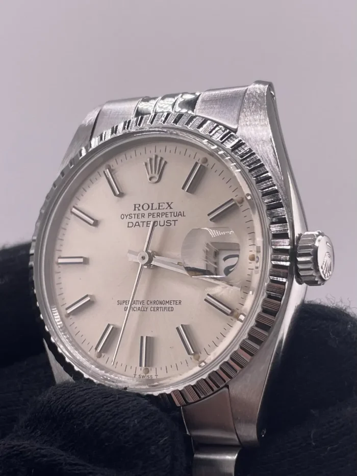 Rolex Datejust Silver Stick Dial on Jubilee Ref. 16030 - Image 3