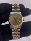 Rolex Datejust Champagne Stick Dial on D-Link Jubilee Bracelet Ref 68273 - Image 2