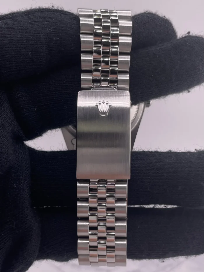 Rolex Datejust Silver Stick Dial on Jubilee Ref. 16030 - Image 4