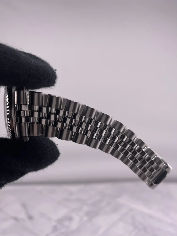 Rolex Datejust Silver Stick Dial on D-Link Jubilee Ref. 68274 - Image 5