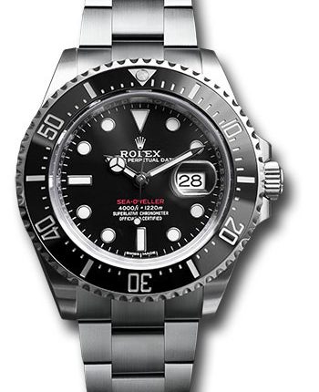 Rolex Sea-Dweller Black Dial on Oyster Ref 126600