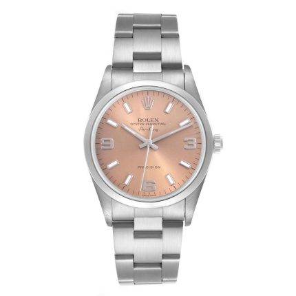 Rolex Air-King Salmon Pink Dial on Oyster  Ref 14000