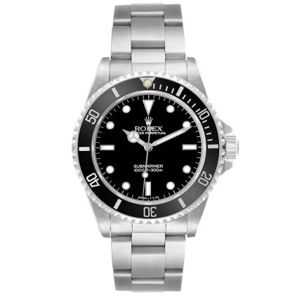 Rolex Submariner No-Date Black Dial on Oyster  Ref 14060