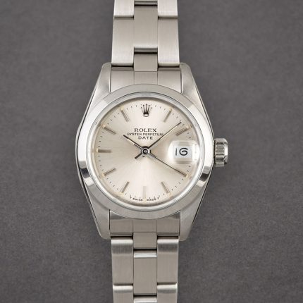 Rolex Datejust Silver Dial on Oyster Ref 69160