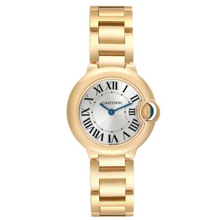 Cartier Ballon Bleu B/P Silver Roman Dial Ref 3006/W6900122 with Papers  2009
