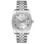 Rolex Datejust Silver Roman Dial on Jubilee Ref 116234