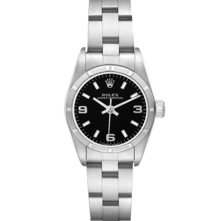 Rolex Oyster Perpetual  Black Dial on Oyster  Ref 67230