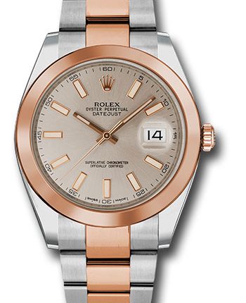 Rolex Datejust Sundust Index Dial on Oyster Ref 126301