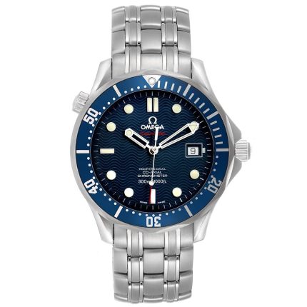 Omega Seamaster Diver Blue Dial Ref 2220.80.00