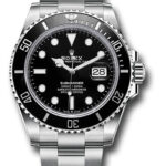 Rolex Submariner Black Dial on Oyster Ref 126610LN with New Style Card Green  2020