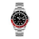 Rolex GMT-Master II Coke Black Dial on Oyster Ref 16710 with Papers  1991