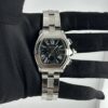 Cartier Roadster XL Chrono Black Roman Numerals Dial Ref 2618 with Papers  2010 - Image 2