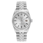 Rolex Datejust Silver Stick Dial on Jubilee Ref 1601/4