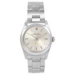 Rolex Oyster Perpetual Silver Stick Dial on Oyster Ref 67480