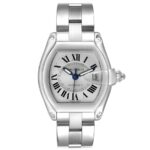 Cartier Roadster  Silver Roman Dial Ref 2510