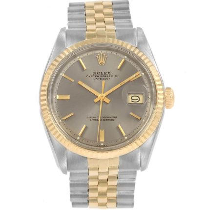 Rolex Datejust Grey Dial on Jubilee Ref 1601