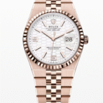 Rolex Land-Dweller White Honeycomb Dial on Flat Jubilee Ref 127235 with New Style Card Green  2025