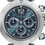 Cartier Pasha Blue Dial on Leather  Ref 4363 with Card  2025