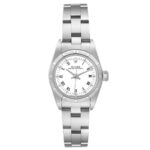 Rolex Oyster Perpetual White Roman Dial on Oyster Ref 67230