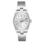Rolex Oyster Perpetual Silver Stick Dial on Oyster Ref 76080