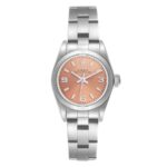 Rolex Oyster Perpetual Salmon  Dial on Oyster Ref 67180
