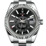 Rolex SkyDweller Black Dial on Oyster Ref 326934 with New Style Card White  2018