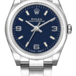 Rolex Oyster Perpetual Blue Dial on Oyster Ref 67480