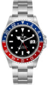 Rolex GMT-Master Pepsi Black Dial on Oyster Ref 16700