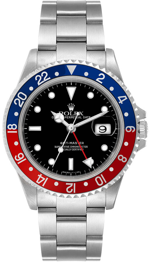 18654838_2caa574e-d0cb-4e5d-af14-54f7156dcc72.jpeg Rolex GMT-Master Pepsi Black Dial on Oyster Ref 16700 - Image 1
