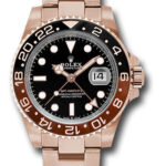 Rolex GMT-Master II "Root Beer" Black Dial on Oyster Ref 126715CHNR with New Style Card Green  2022