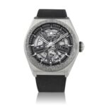 Zenith Defy B/P Gray Dial on Rubber Ref 95.9002.9100 with Card  2019