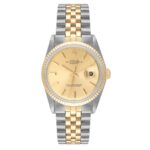 Rolex Datejust Champagne Stick Dial on Jubilee Ref 1601-3
