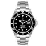 Rolex Submariner Black Dial on Oyster Ref 16610 with Card Old Green  2007