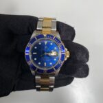 Rolex Submariner  Blue Dial on Oyster Ref 16613 with Papers  2000