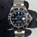 Rolex Submariner  Black Dial on Oyster Ref 168000