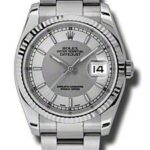 Rolex Datejust Silver Dial on Oyster Ref 116234