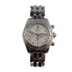 Breitling Chronomat Evolution White Dial Ref A13356
