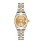 Rolex Datejust Champagne Stick Dial on Jubilee Ref 79173 with Papers  2004