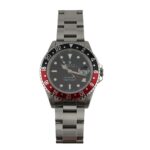 Rolex GMT Master II Black Dial on Oyster Ref 16710 with Papers  1997