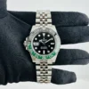 Rolex GMT-Master II "Sprite" Black Dial on Jubilee Ref 126720VTNR with New Style Card (green) 2026 - Image 2