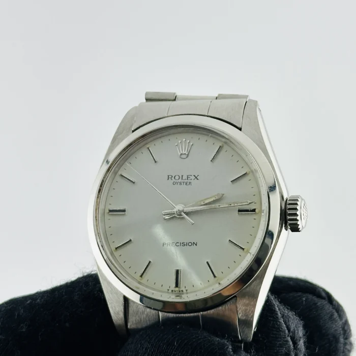Rolex Oyster Precision White Stick Dial on Oyster Folded Bracelet Ref. 6426 - Image 2