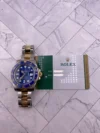 Rolex Submariner Blusey Blue Dial on Oyster Ref 116613LB with New Style Card (White) 2018 - Image 7