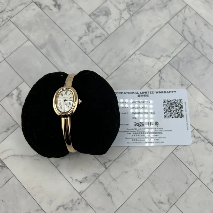 Cartier Baignoire Mini Silver Dial on Bracelet Ref. WGBA0051 with Card 2025 - Image 7