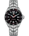 Tag Heuer Formula 1 Senna Special Edition Black Dial on Stainless Steel Bracelet Ref WAZ1012.BA0883 with Card