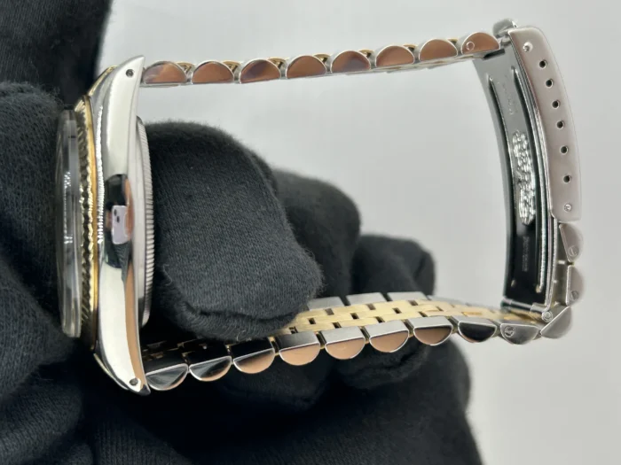 Rolex Datejust Champagne Stick Dial on D-Link Jubilee Bracelet Ref. 16013 - Image 6