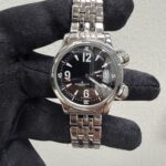 Jaeger Le Coultre Master Compressor Black Dial Ref 148.8.60