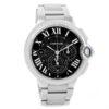 Cartier Ballon Bleu XL Black Chronograph Dial Ref 3109